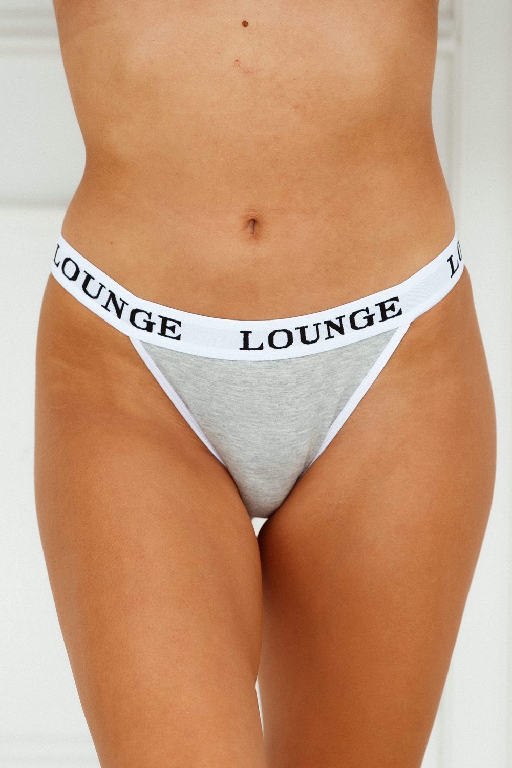 Lounge Underwear Bamboo Triangle Briefs Grå | NT0492871