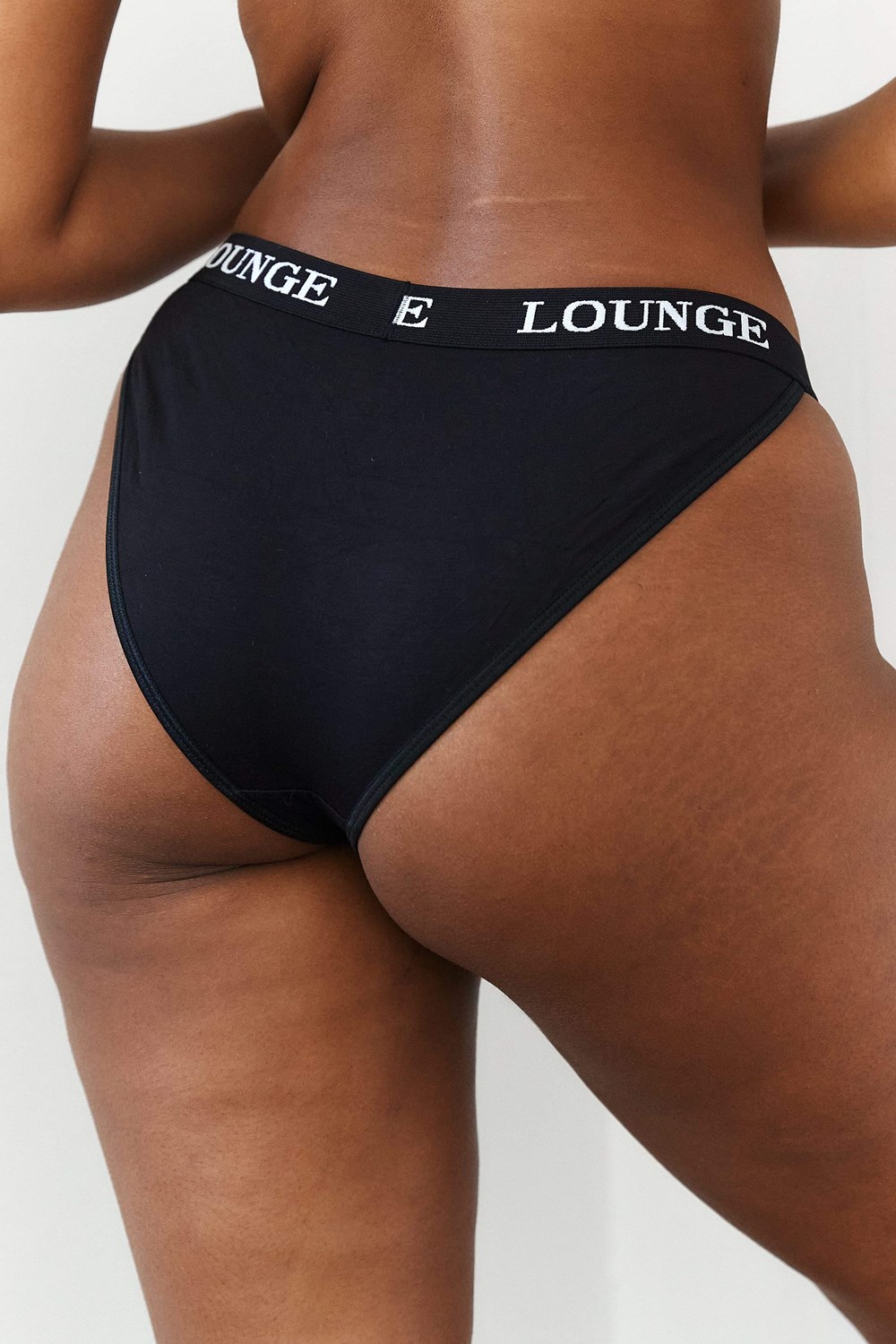 Lounge Underwear Bamboo Triangle Briefs Svarte | OV2145369