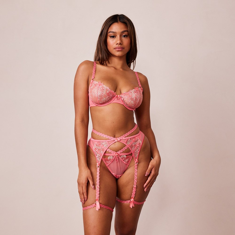 Lounge Underwear Casey Intimates Set Rosa | OA9764032