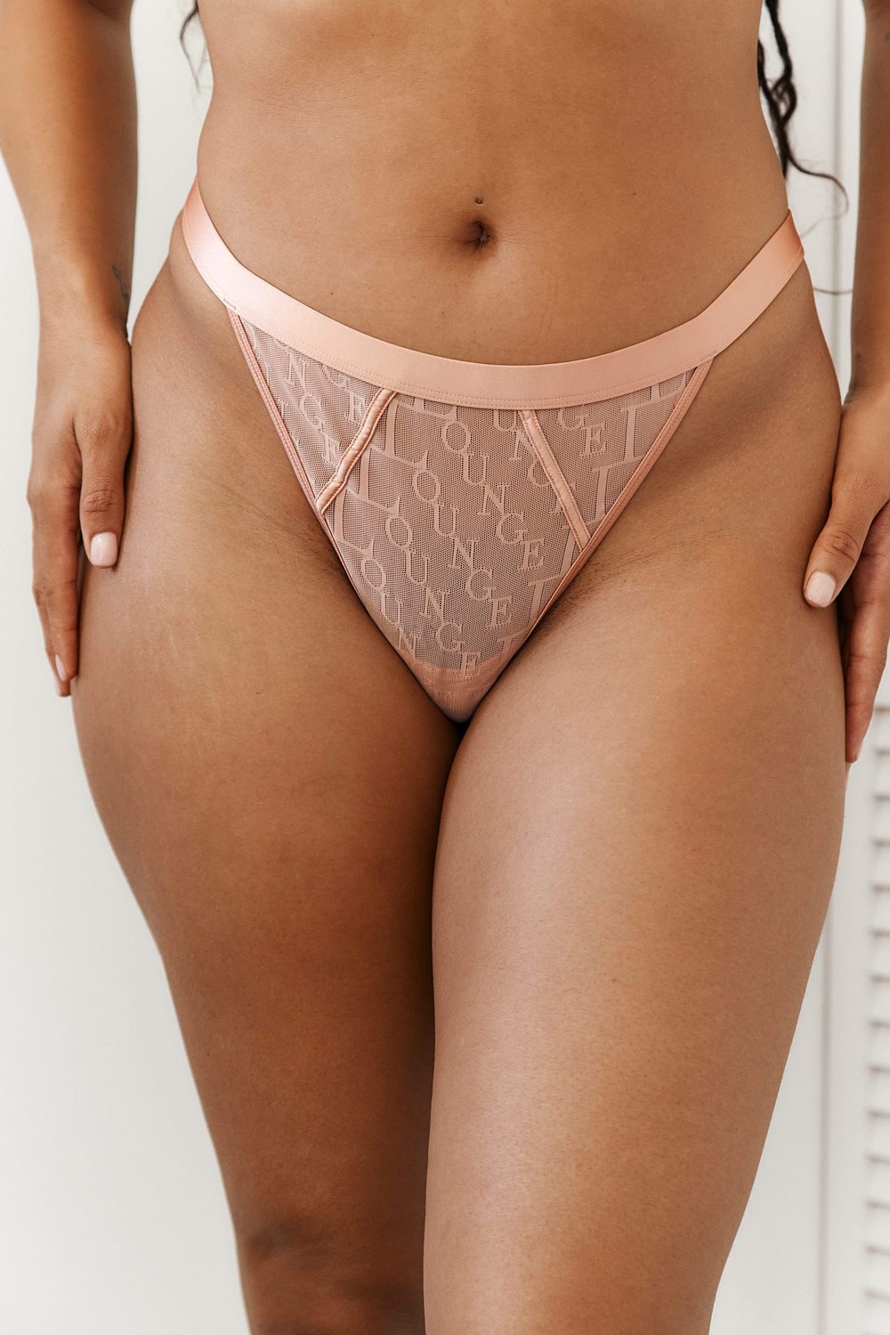 Lounge Underwear Chic Thong Rosa | BD7281350