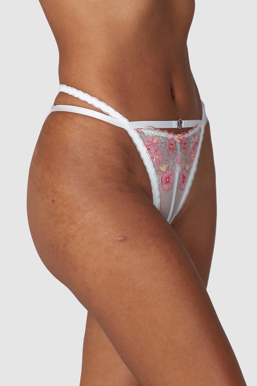 Lounge Underwear Ditsy Embroidered Briefs Hvite | SI9156437