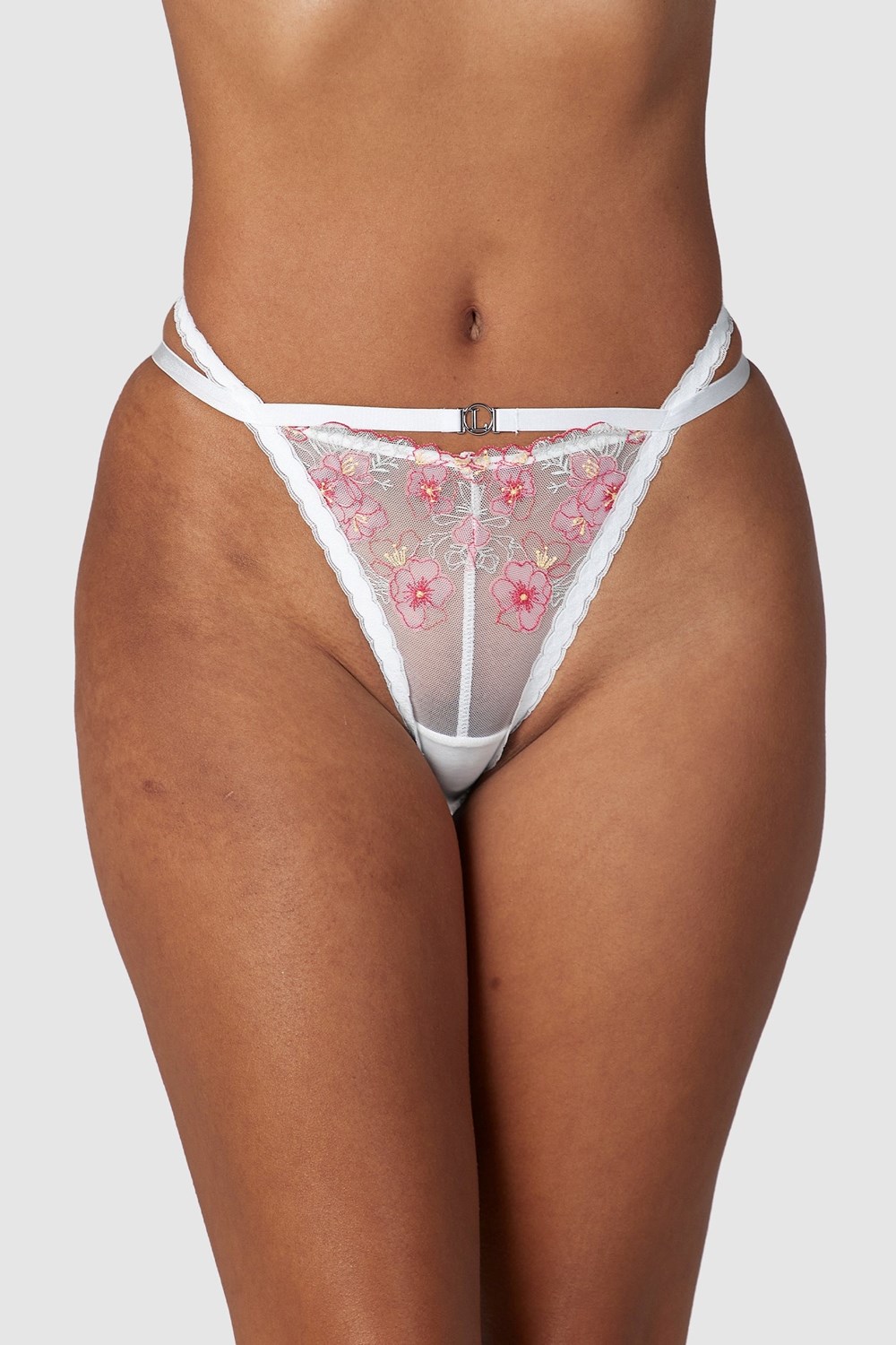 Lounge Underwear Ditsy Embroidered Briefs Hvite | SI9156437