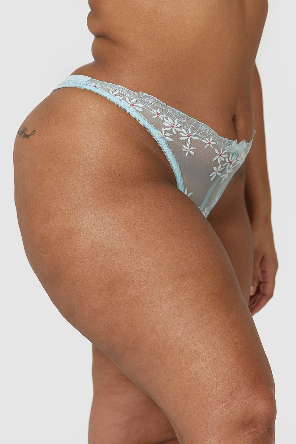 Lounge Underwear Fleur Thong Blå | LE9237156