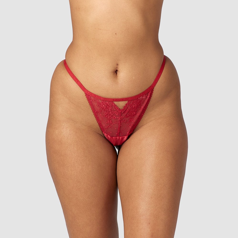 Lounge Underwear Flirt G-string Burgunder | HP3695182