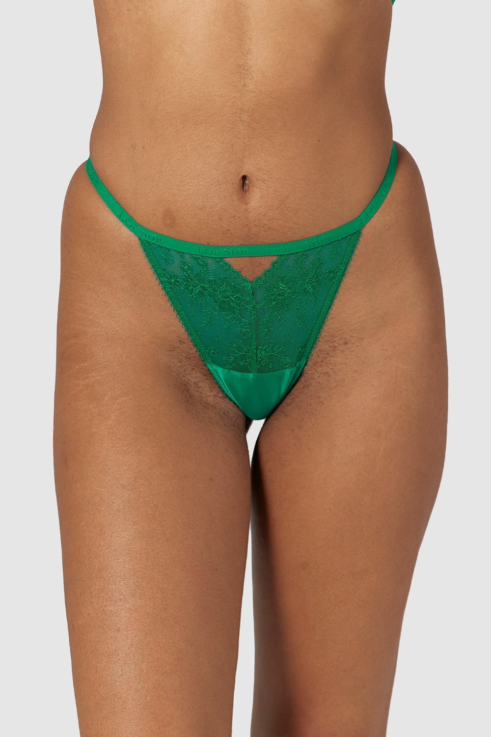 Lounge Underwear Flirt G-string Emerald | GW7194823