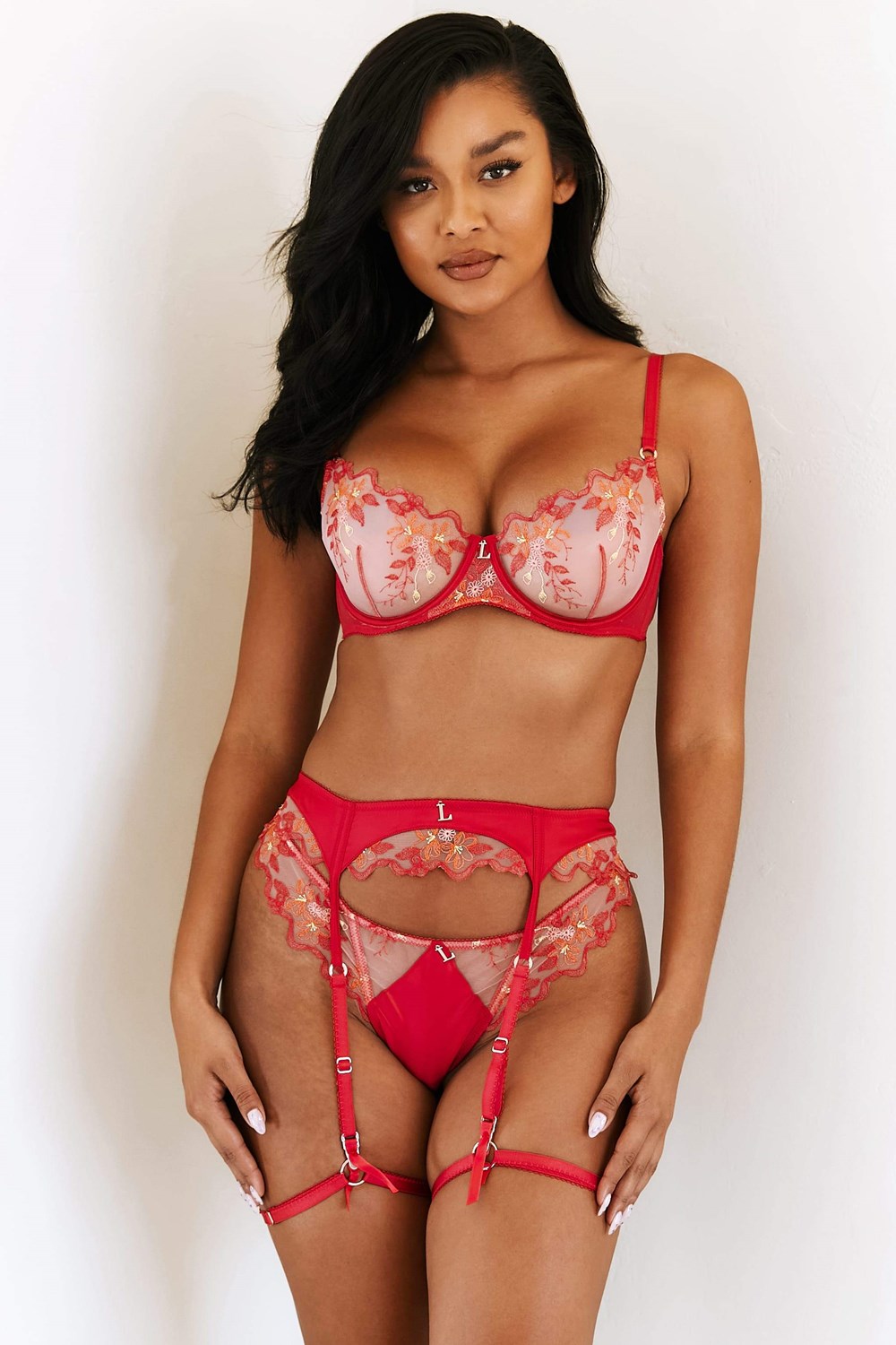 Lounge Underwear Peyton Intimates Set Cherry | HQ9530826