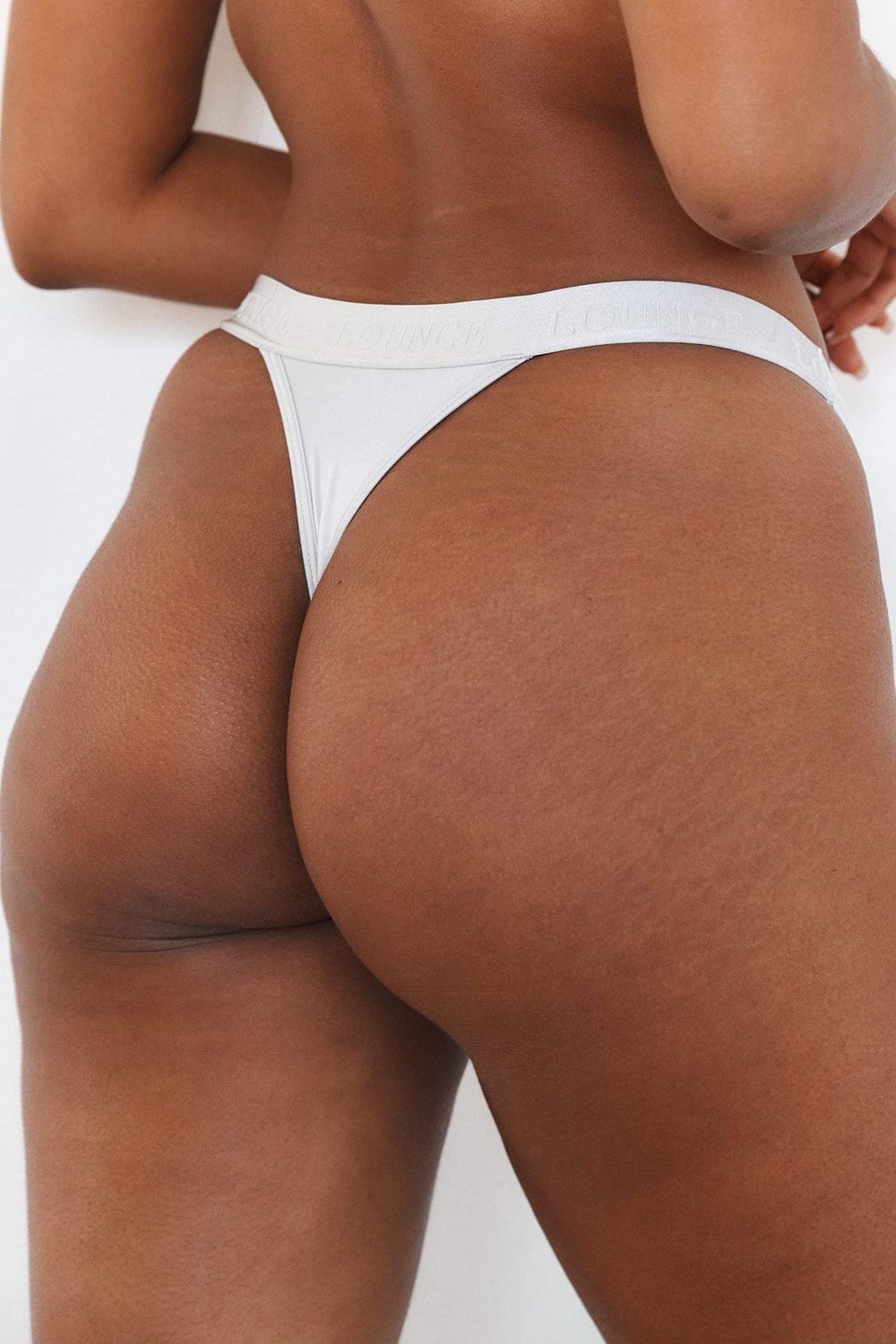 Lounge Underwear Sleek Mindful Thong Frost | OF3247568