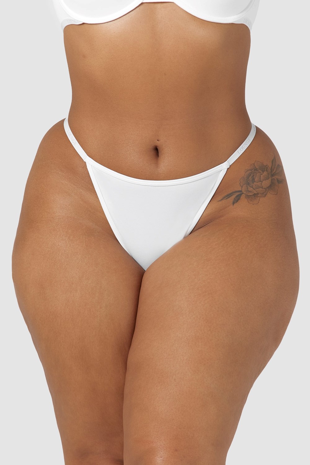 Lounge Underwear Smooth Classic Thong Hvite | RX5041986