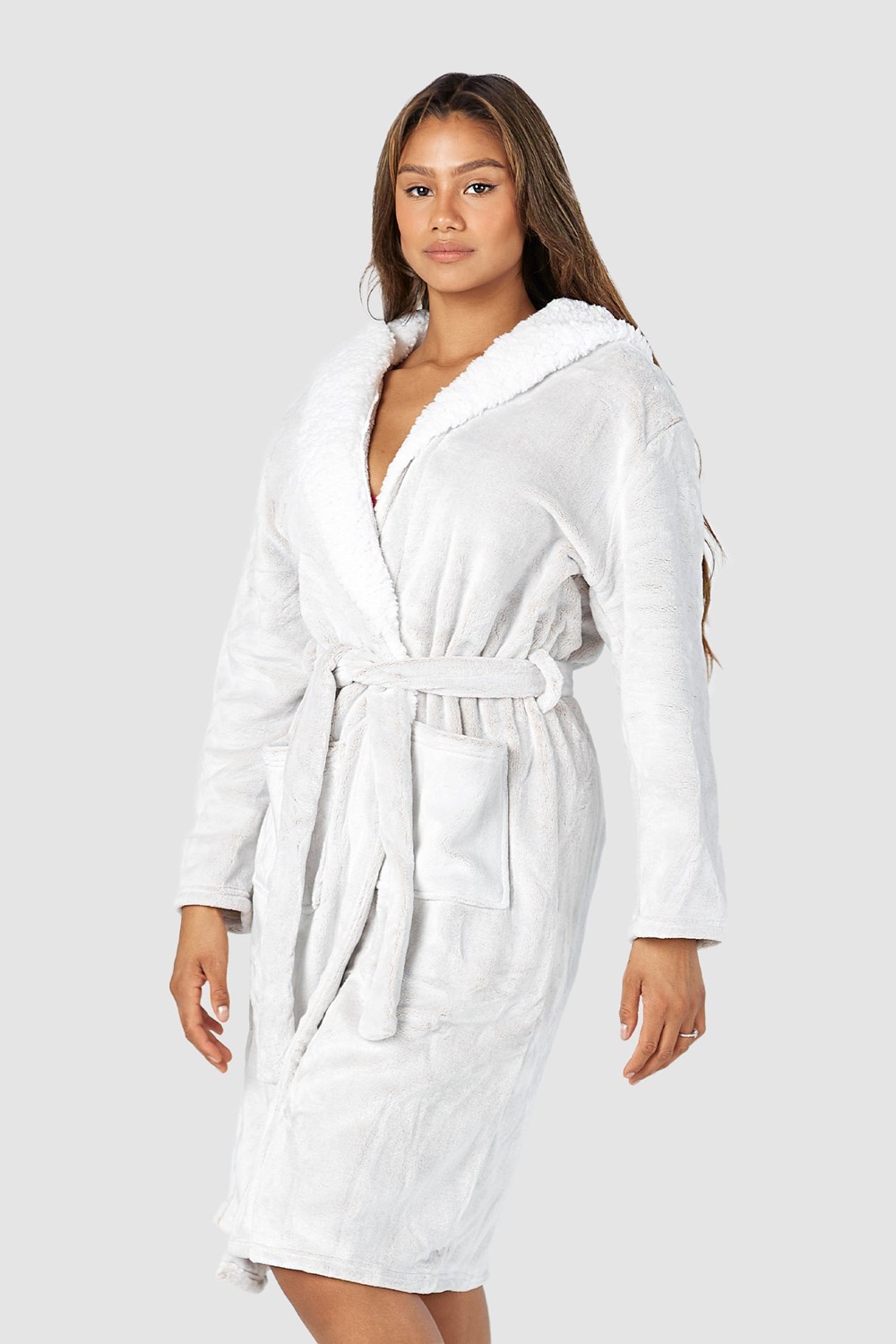 Lounge Underwear So Soft Luxury Dressing Gown Mink | FB5870123