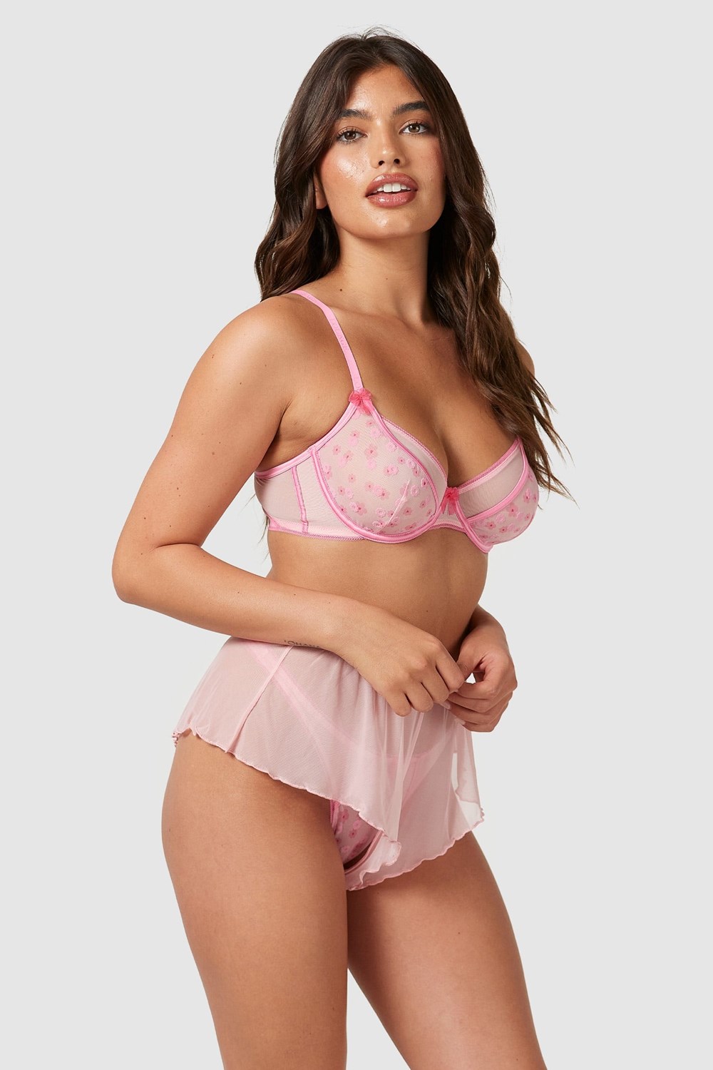 Lounge Underwear Thea Intimates Set Rosa | TE1908573