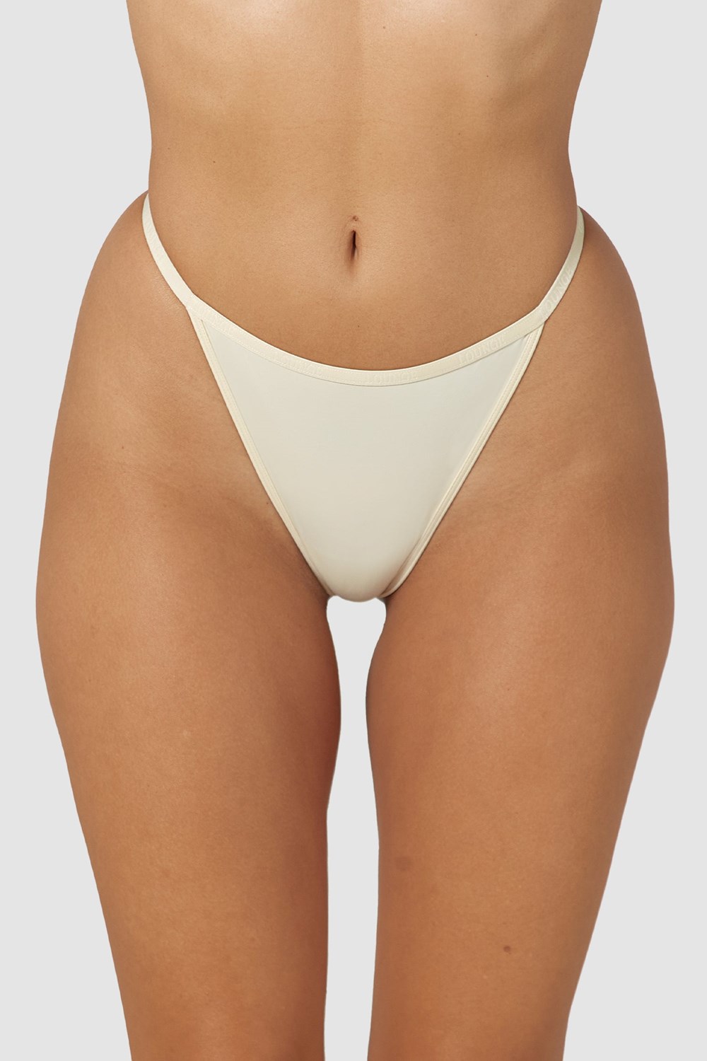 Lounge Underwear Your Everyday Thong Latte | YL4976051