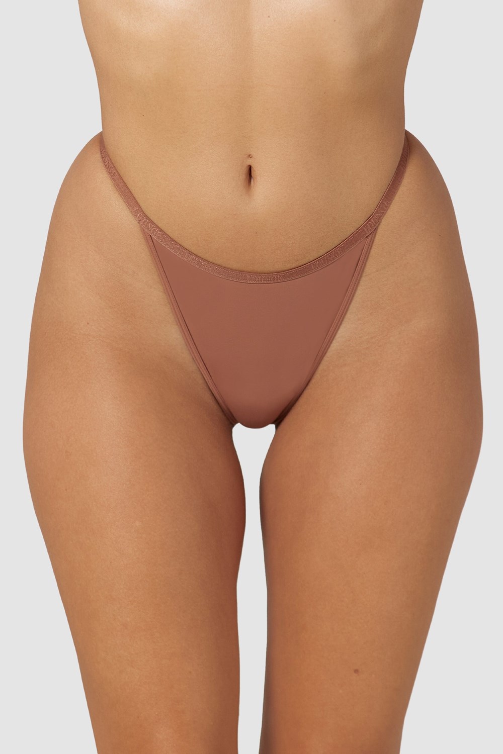 Lounge Underwear Your Everyday Thong Mocha | CH6902315