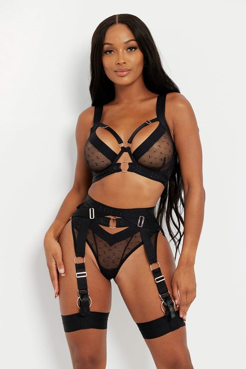 Lounge Underwear Athena Intimates Set Svarte | LZ8215760