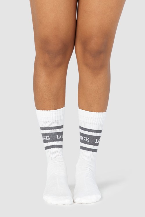 Lounge Underwear Essential Socks (Two Pack) Charcoal | WI6270983