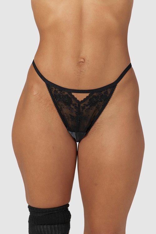 Lounge Underwear Flirt Briefs Svarte | VE7463059