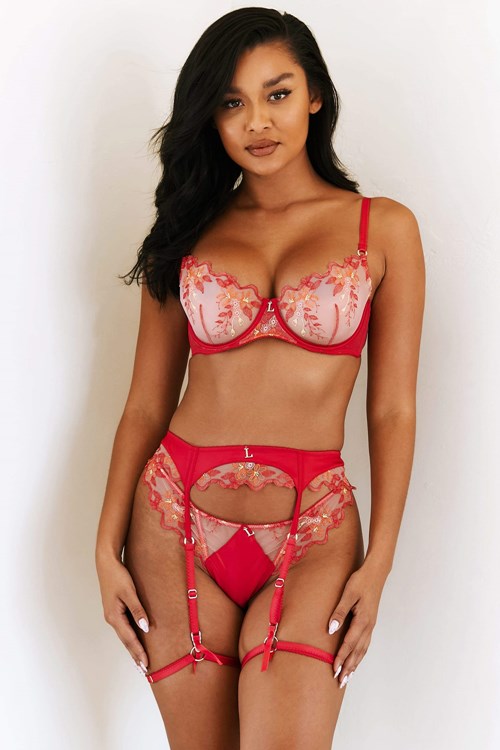 Lounge Underwear Peyton Intimates Set Cherry | RA5326704