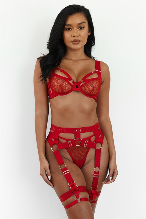 Lounge Underwear Phoenix Intimates Set Rød | XR4619053