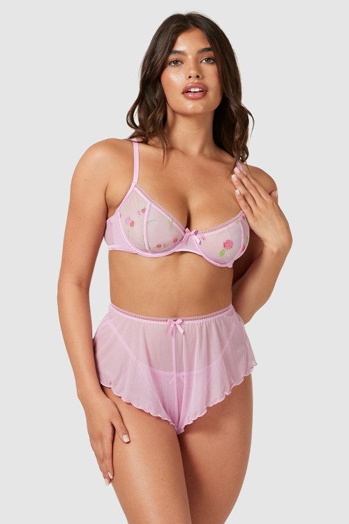 Lounge Underwear Remy Intimates Set Lavendel Rosa | IN9647830