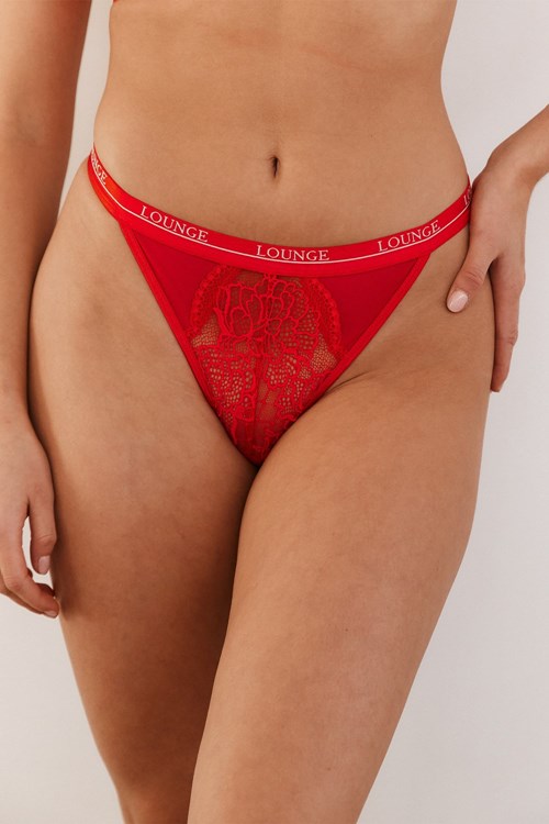 Lounge Underwear Royal Thong Rød | PJ9764502