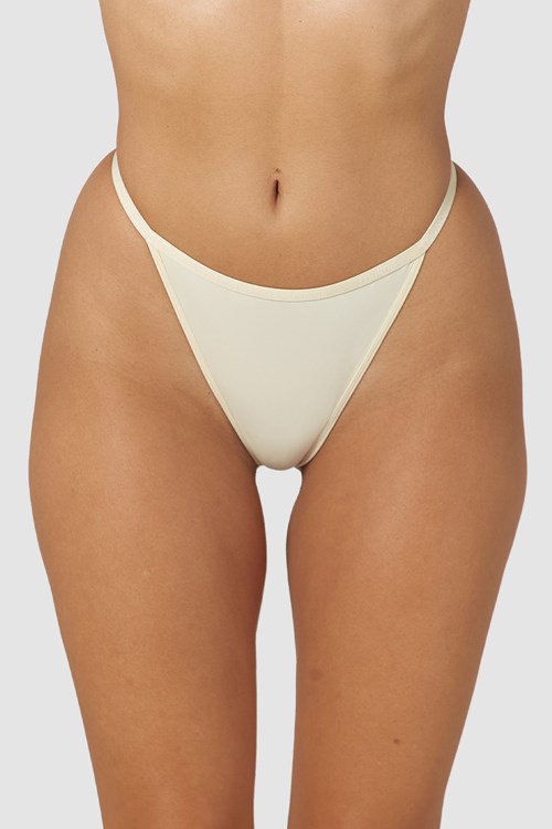 Lounge Underwear Your Everyday Thong Latte | YL4976051